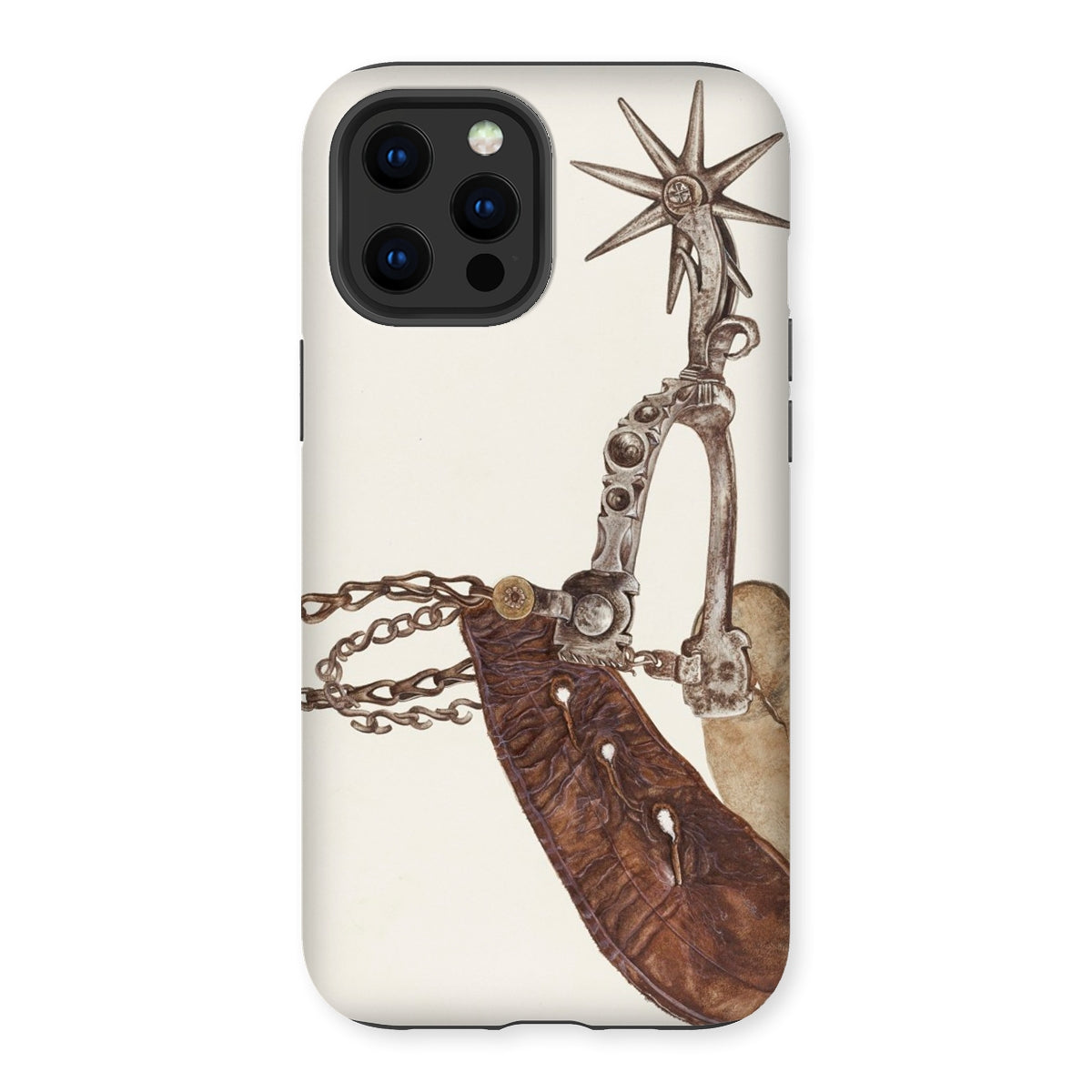 Leather Spur - Vera Van Voris 1930s Art Iphone Case - 13 Pro Max / Matte