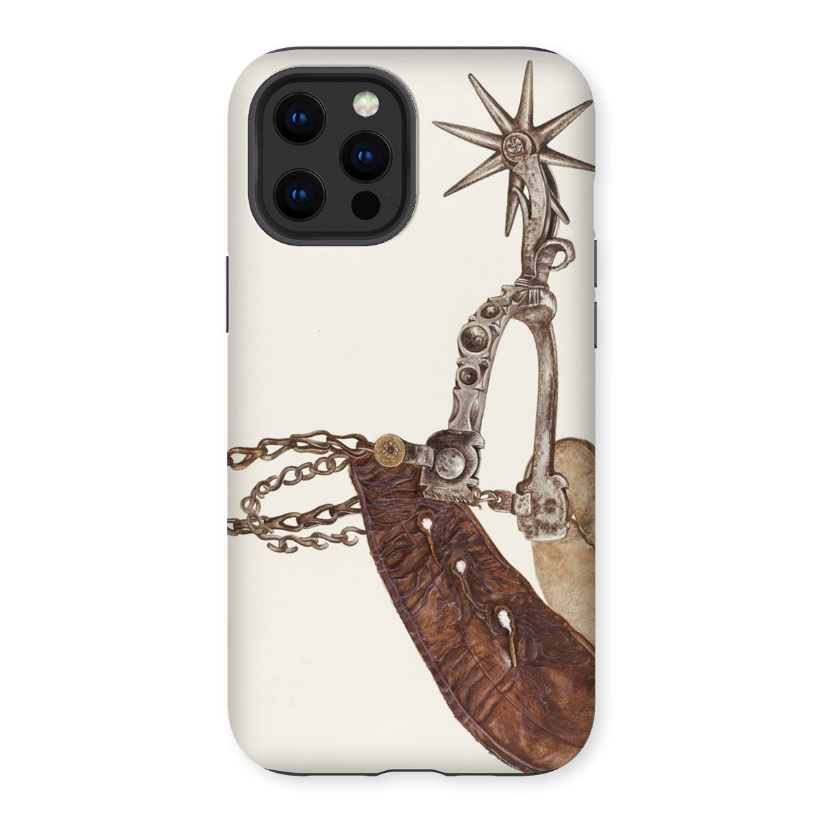 Leather Spur - Vera Van Voris 1930s Art Iphone Case - 12 Pro Max / Matte