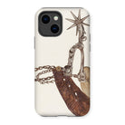 Leather Spur - Vera Van Voris 1930s Art Iphone Case