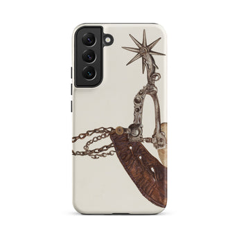 Leather Spur - Vera Van Voris 1930s Art Phone Case, Samsung Galaxy S22 Plus / Matte, Mobile Cases, Toby Leon