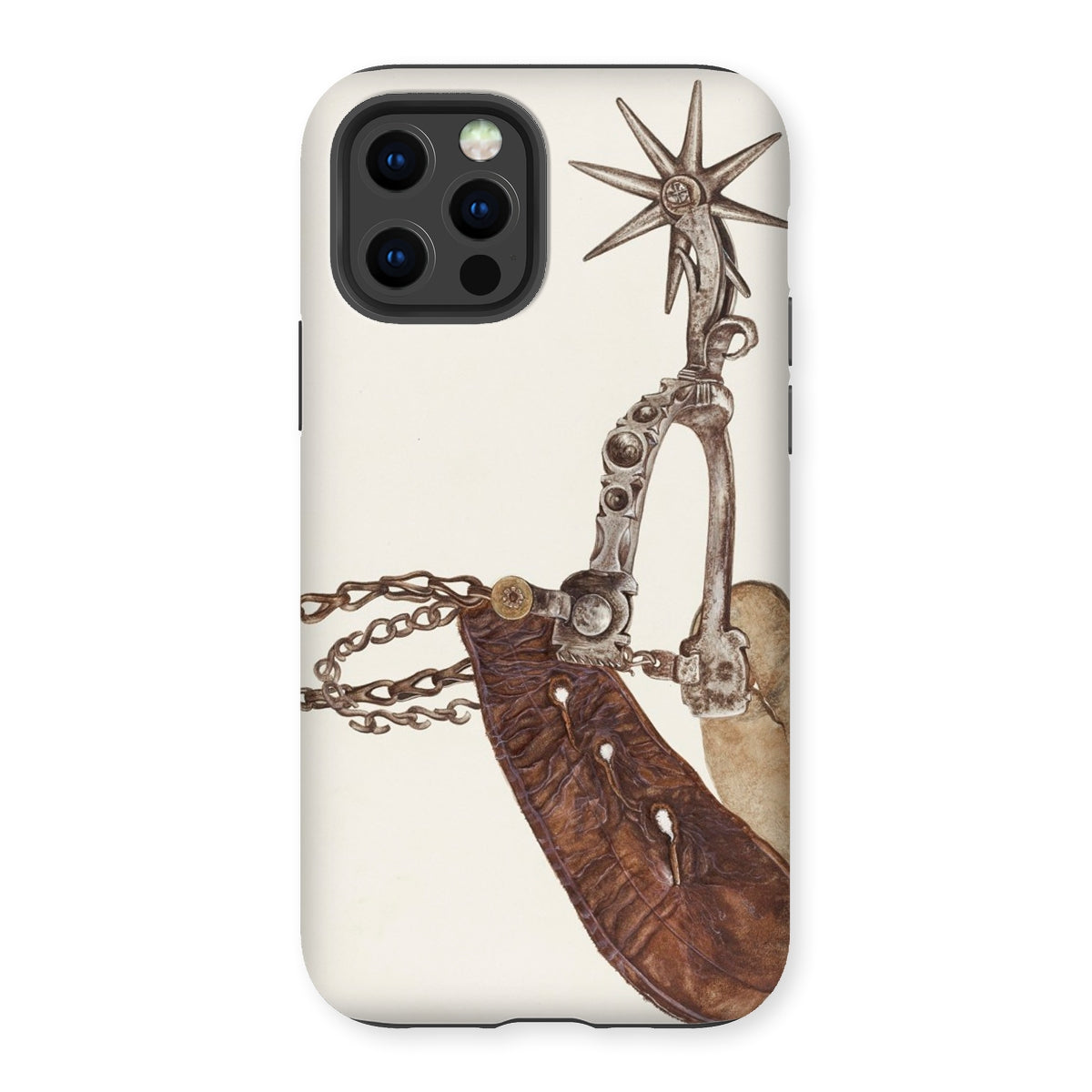 Leather Spur - Vera Van Voris 1930s Art Iphone Case - 12 Pro / Matte