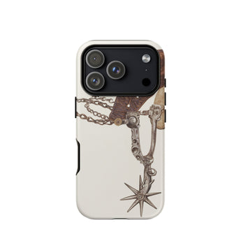 Leather Spur - Vera Van Voris 1930s Art Phone Case Iphone 17 Pro / Matte Iphone 12 Pro Max Case Rugged Design Military-grade Vera Voris,