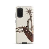 Leather Spur - Vera Van Voris 1930s Art Samsung Case, Galaxy S20 / Matte, Smartphone Case Detailed Graphic Horse Spur Leather Strap
