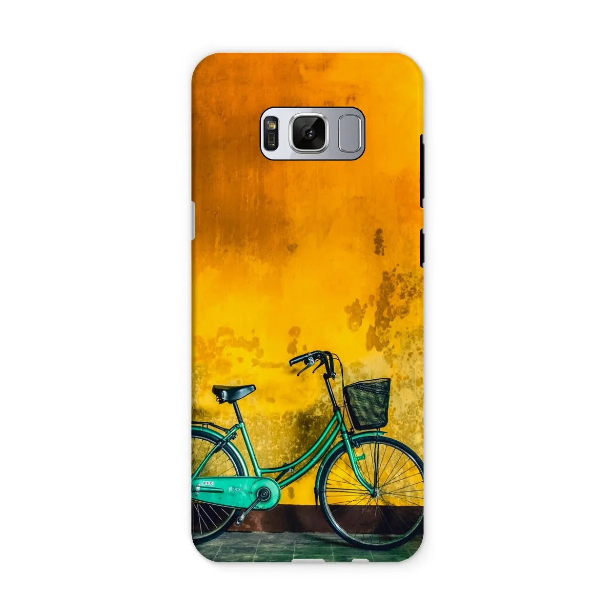 Lemon Lime - Hoi An Vietnam Bicycle Art Phone Case - Samsung Galaxy S8 / Matte - Mobile Phone Cases - Aesthetic Art