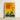 Framed Artwork Teal Bicycle Black Basket Textured Yellow-orange Vietnam Art, Arresting Print, Vietnam’s Past