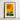 Framed Artwork Teal Bicycle Black Basket Orange Textured Vietnam Art, Arresting Print, Vietnam’s Past