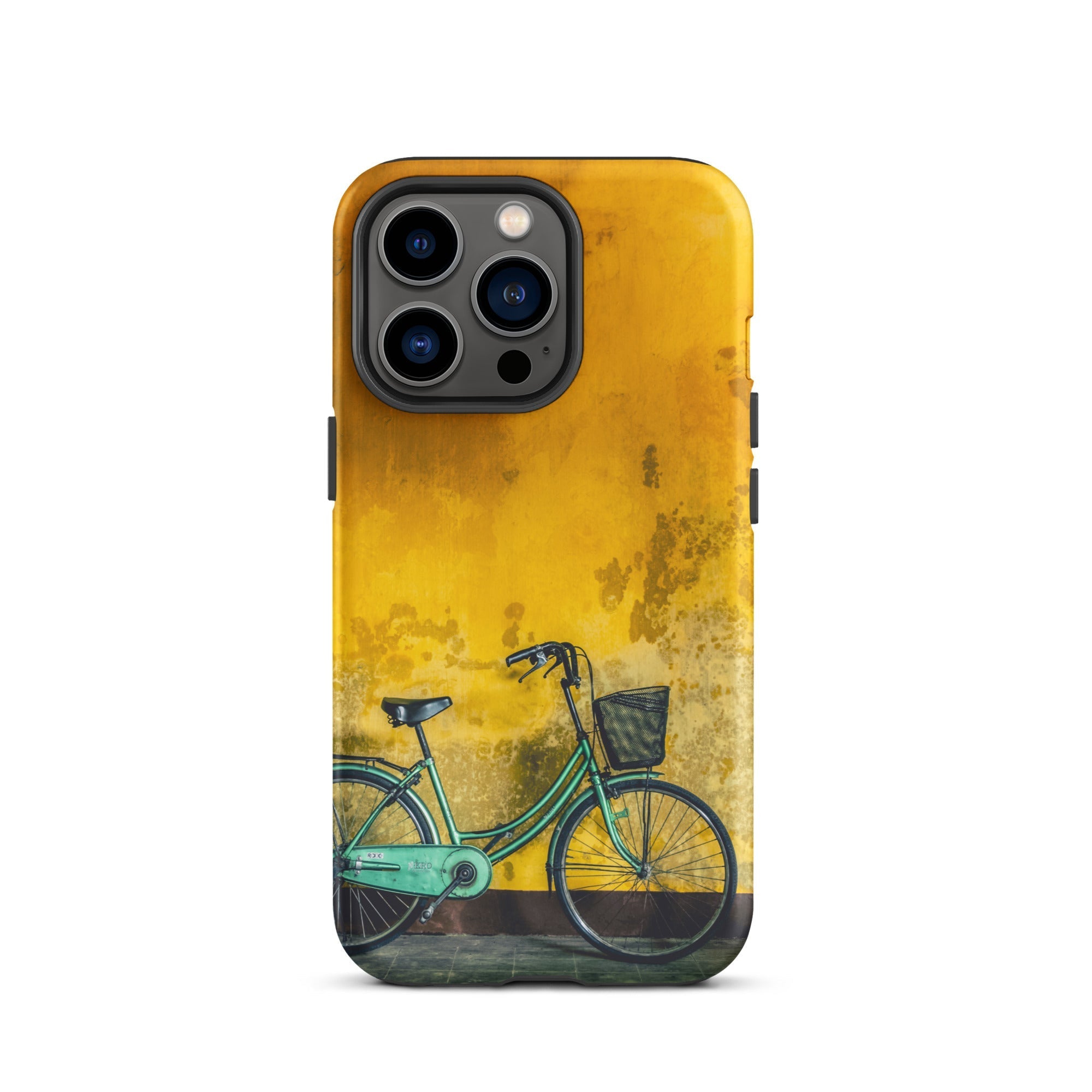 Lemon Lime Hoi an Vietnam Bicycle Iphone Case, 13 Pro / Matte, Yellow Phone Case Bicycle Design