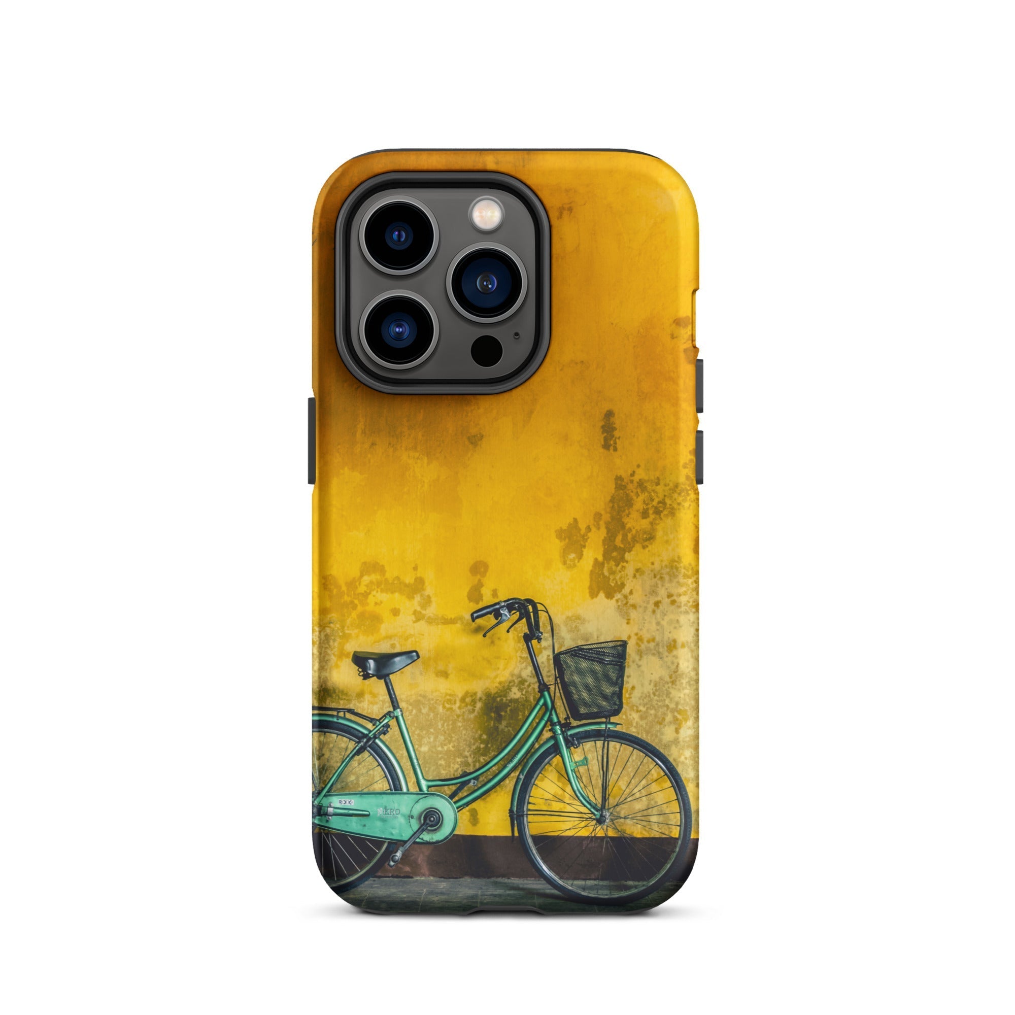 Lemon Lime Hoi an Vietnam Bicycle Iphone Case, 14 Pro / Matte, Smartphone Case Bicycle Design