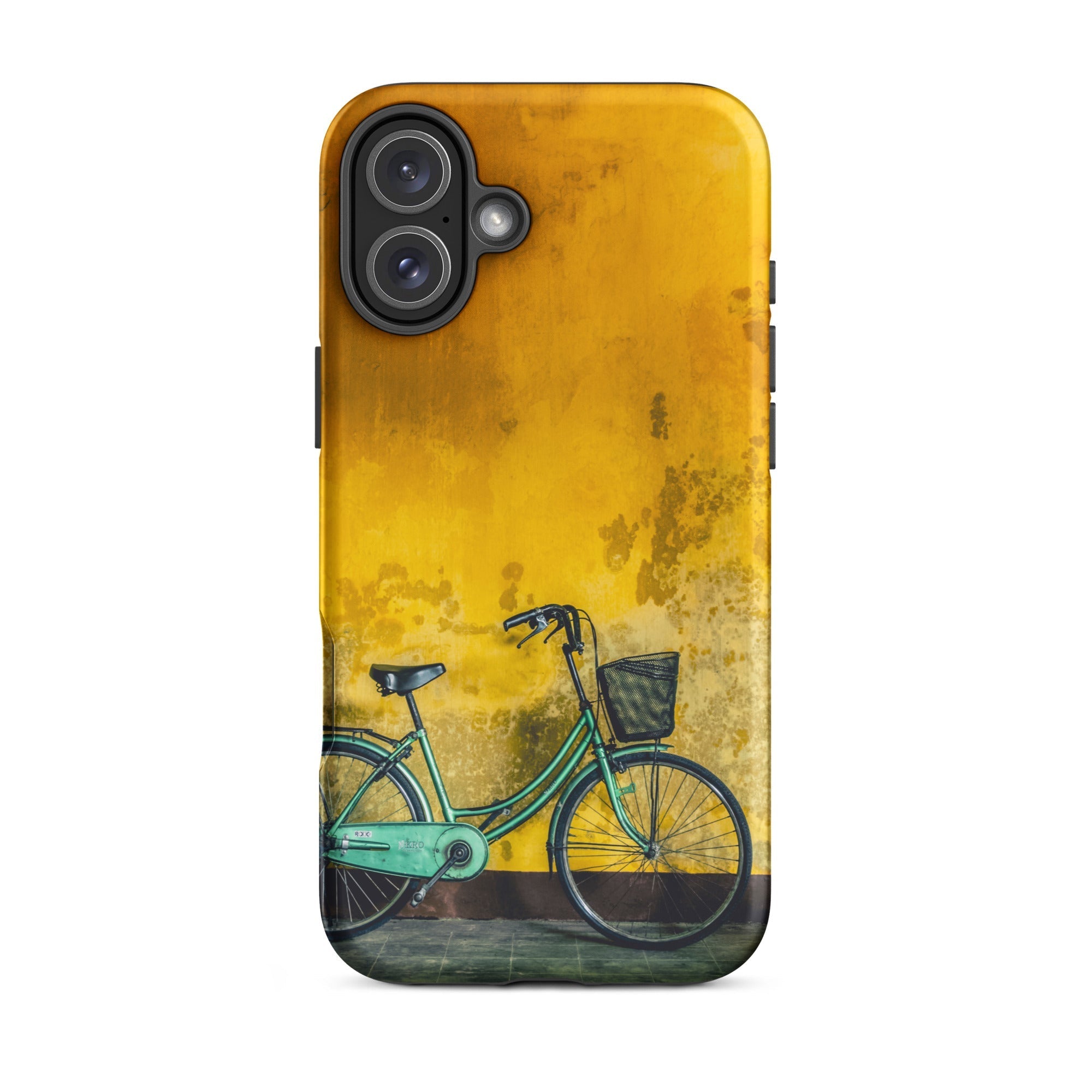 Lemon Lime Hoi an Vietnam Bicycle Iphone Case, 16 Plus / Matte, Smartphone Case Bicycle Design