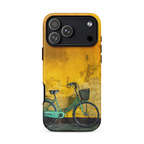 Lemon Lime - Hoi an Vietnam Bicycle Iphone Case, Hoi An’s Sun-drenched Soul, Vietnam’s Timeless Streetscapes, Vietnam Bicycle Art