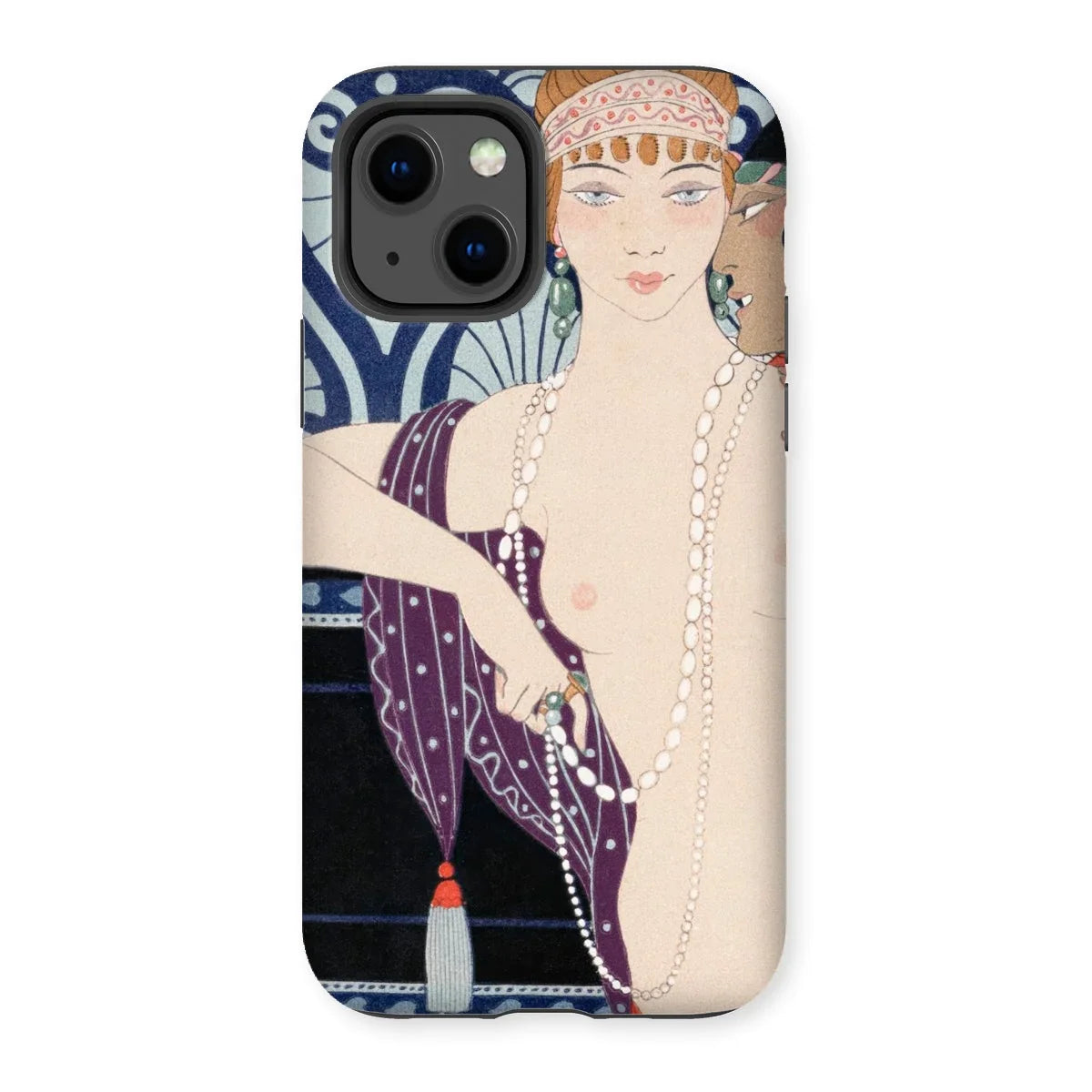 Les Trois Beautes De Mnasidika - George Barbier Iphone Case 13 / Matte Mobile Phone Cases