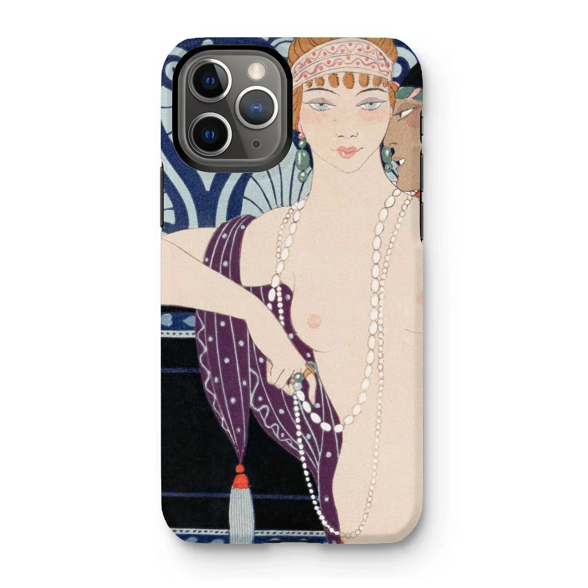 Les Trois Beautes De Mnasidika - George Barbier Iphone Case 11 Pro / Matte Mobile Phone Cases