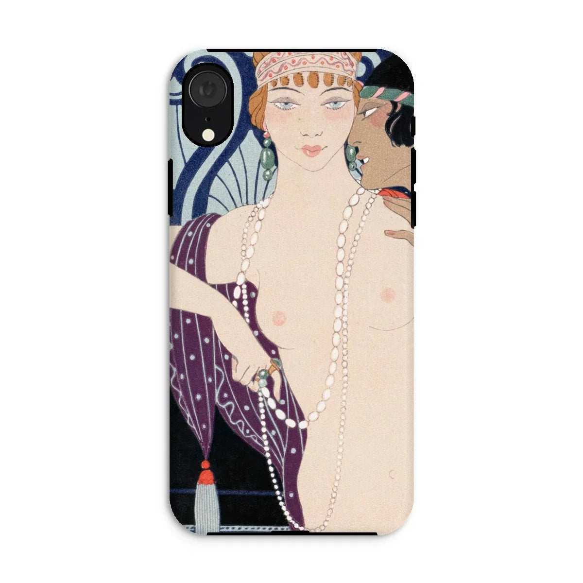 Les Trois Beautes De Mnasidika - George Barbier Iphone Case Xr / Matte Mobile Phone Cases