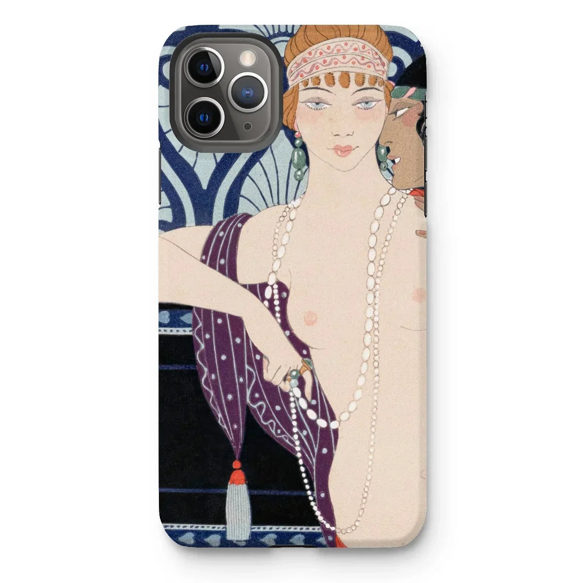 Les Trois Beautes De Mnasidika - George Barbier Iphone Case - 11 Pro Max / Matte