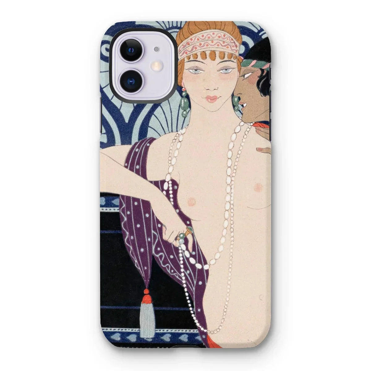 Les Trois Beautes De Mnasidika - George Barbier Iphone Case - 11 / Matte