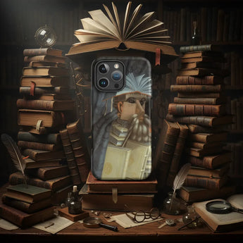 The Librarian - Giuseppe Arcimboldo Iphone Case, Iphone 12 Pro Max Case Medieval Knight Design