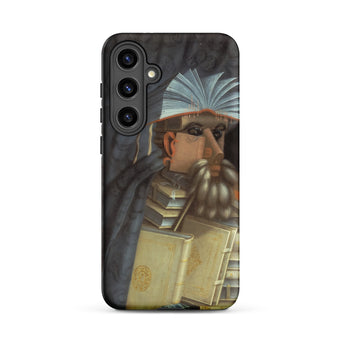 The Librarian - Giuseppe Arcimboldo Phone Case, Samsung Galaxy S24 Plus / Matte, Mobile Cases, Toby Leon