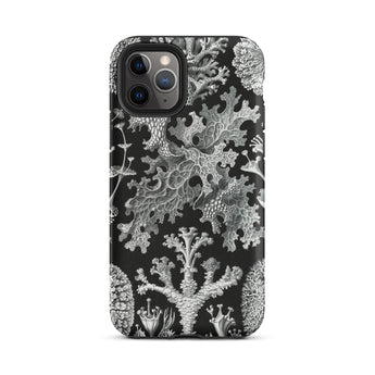 Lichenes Flechten - Ernst Haeckel Iphone Case, 11 Pro / Matte, Botanical-patterned Phone Case