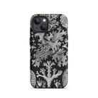 Lichenes Flechten Ernst Haeckel Iphone Case, 13 / Matte, Black Phone Case Botanical Print