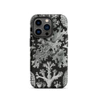 Lichenes Flechten Ernst Haeckel Iphone Case, 14 Pro / Matte, Black Phone Case Botanical Print