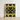 Framed Artwork Symmetrical Kaleidoscopic Pattern Green Cacti Black Reign Supreme, Trippy Botanical Succulent, Xeriscape Odyssey