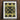 Life on Mars - Trippy Botanical Op Art Print, Framed Artwork Symmetrical Pattern Cactus-like Shapes Yellow Green