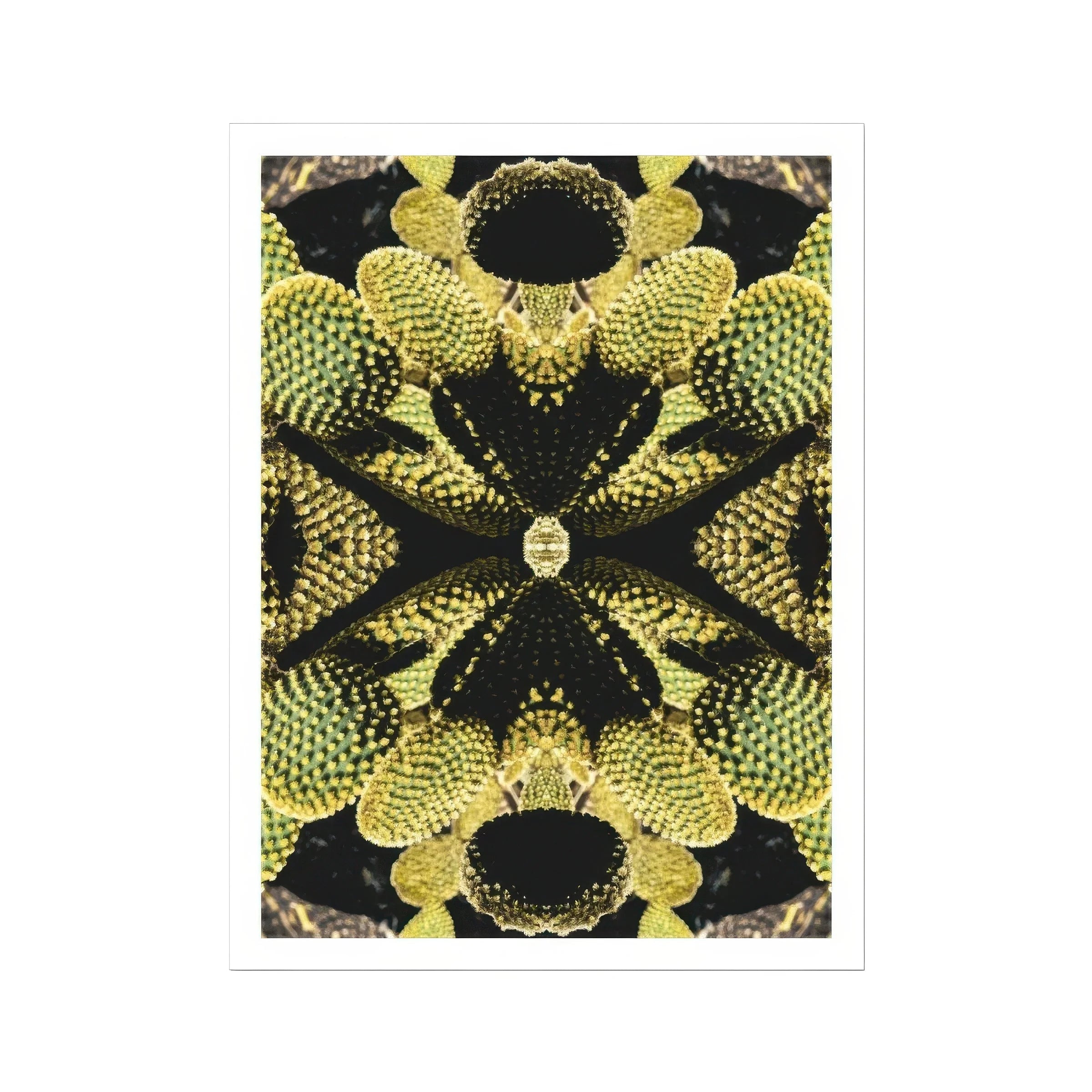 Life on Mars - Trippy Botanical Op Art Print Posters Prints & Visual Artwork