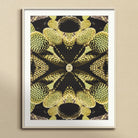 Life on Mars - Trippy Botanical Op Art Print