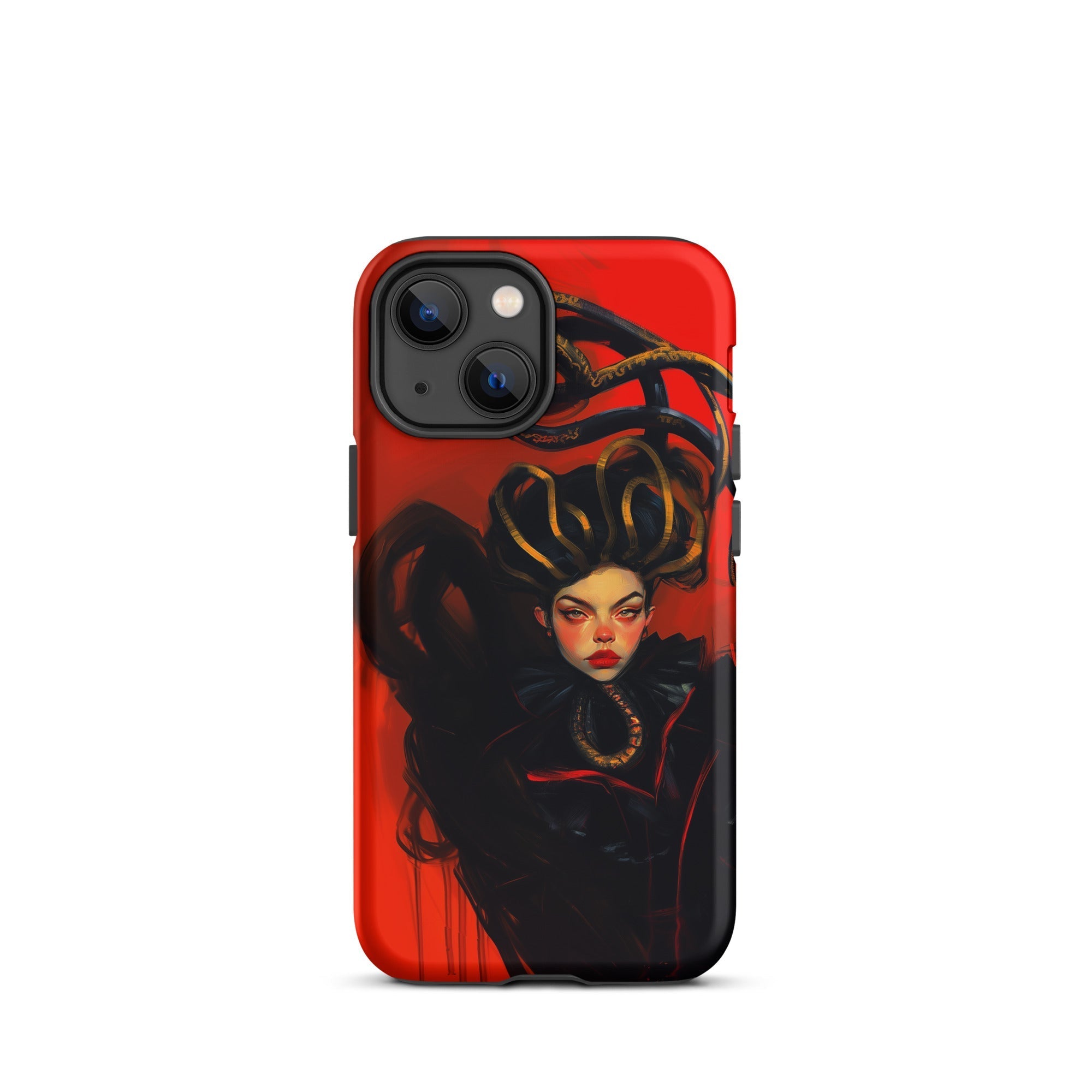 Lilith Sapphic Witch Iphone Case, 13 Mini / Matte, Red Iphone Case Medusa Design