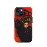 Lilith - Sapphic Witch Iphone Case, 15 / Matte, Red Iphone Case Medusa Design