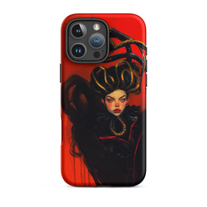 Lilith - Sapphic Witch Iphone Case, 16 Pro Max / Matte, Red Phone Case Dark Queen Design