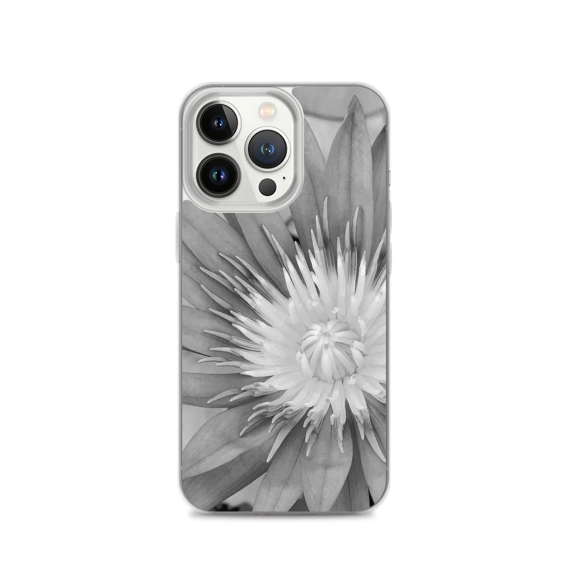 Lilliput Floral Iphone Case - Black And White - Iphone 13 Pro - Mobile Phone Cases - Aesthetic Art