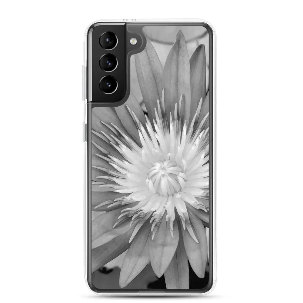 Lilliput Samsung Galaxy Case - Black And White - Samsung Galaxy S21 Plus - Mobile Phone Cases - Aesthetic Art