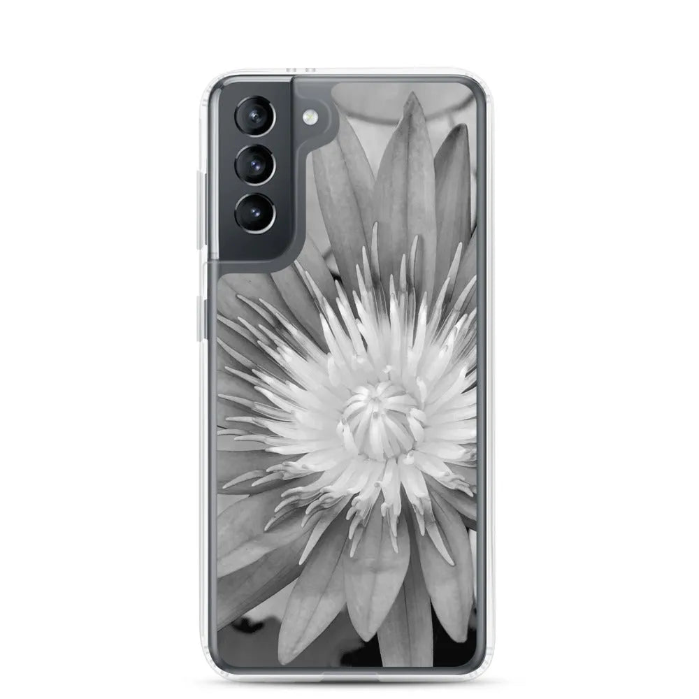 Lilliput Samsung Galaxy Case - Black And White - Samsung Galaxy S21 - Mobile Phone Cases - Aesthetic Art