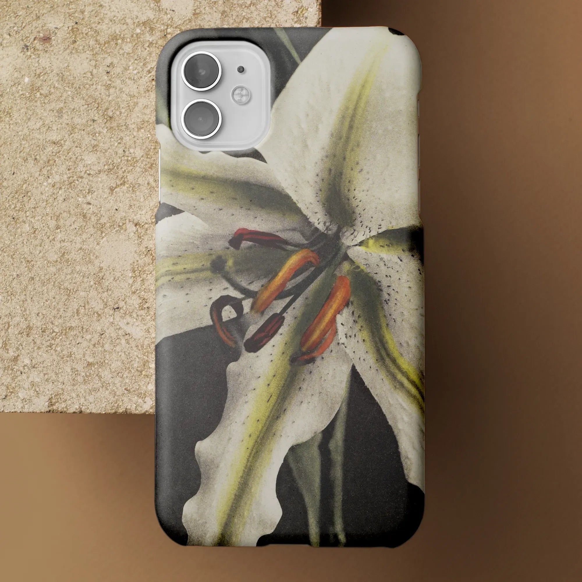 Lily By Kazumasa Ogawa Art Phone Case - Mobile Phone Cases - Aesthetic Art