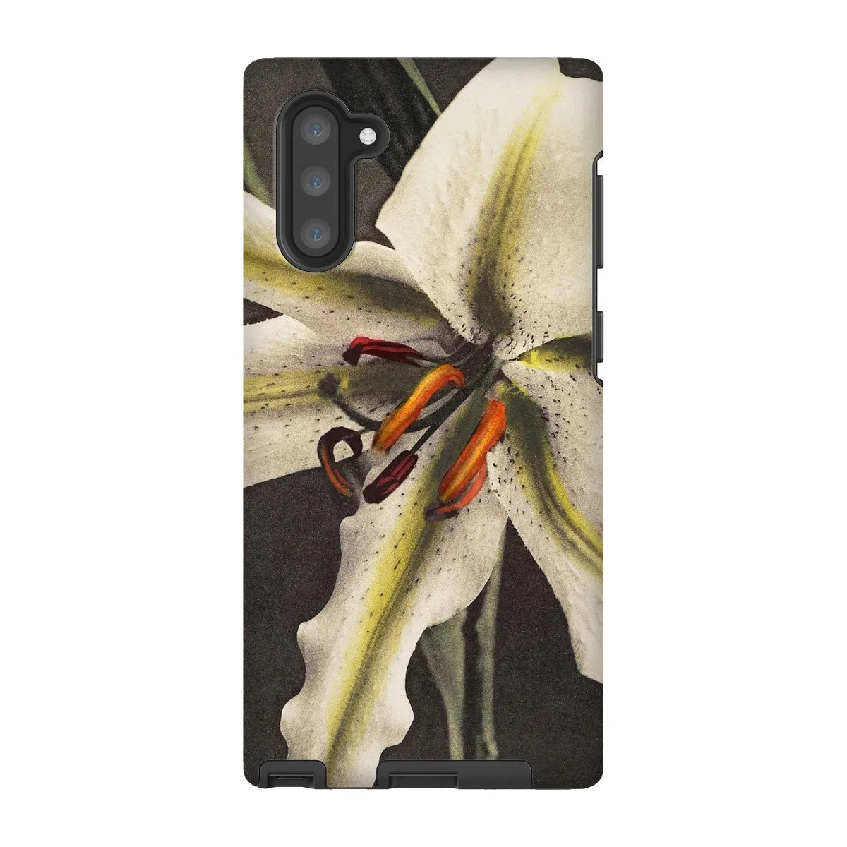 Lily By Kazumasa Ogawa Art Phone Case - Samsung Galaxy Note 10 / Matte - Mobile Phone Cases - Aesthetic Art