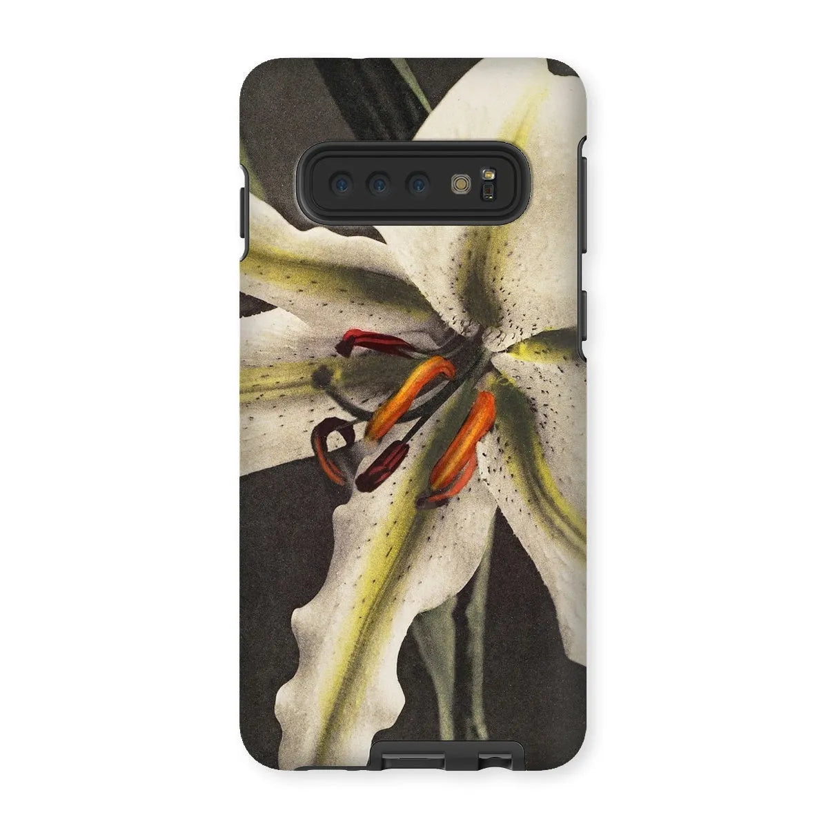 Lily By Kazumasa Ogawa Art Phone Case - Samsung Galaxy S10 / Matte - Mobile Phone Cases - Aesthetic Art