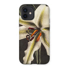 Lily - Kazumasa Ogawa Floral Art Iphone Case, 12 / Matte, Phone Case Close-up Photograph White Lily Flower