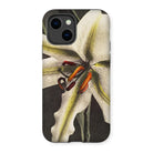 Lily - Kazumasa Ogawa Floral Art Iphone Case, 14 / Matte, Phone Case Close-up Photograph White Lily Flower