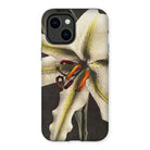 Lily - Kazumasa Ogawa Floral Art Iphone Case, 14 Plus / Matte, Phone Case Close-up Photograph White Lily Flower