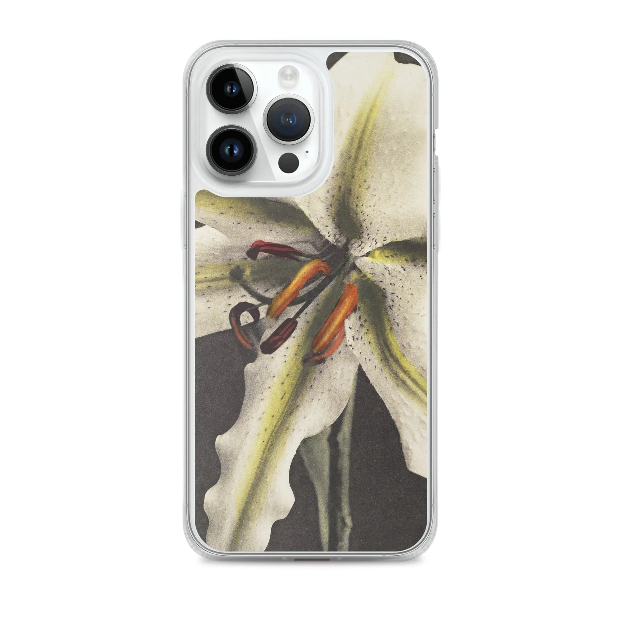 Lily - Kazumasa Ogawa Floral Japanese Art Iphone Case - Iphone 14 Pro Max - Mobile Phone Cases - Aesthetic Art