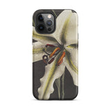 Lily - Ogawa Kazumasa Floral Art Iphone Case, 12 Pro Max / Matte, Lily-themed Phone Case