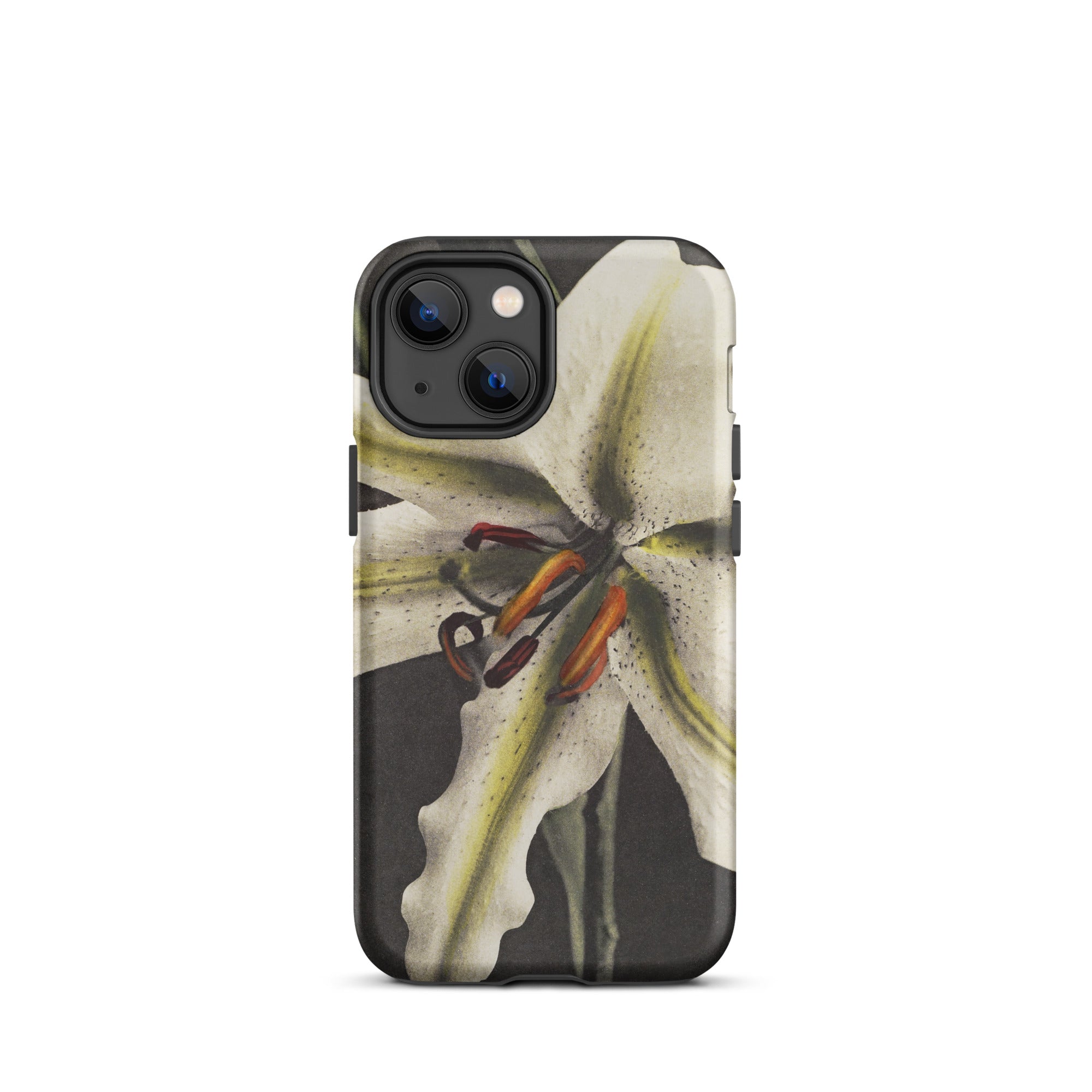 Lily Ogawa Kazumasa Floral Art Iphone Case, 13 Mini / Matte, Lily Themed Iphone Case