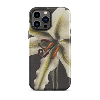 Lily - Ogawa Kazumasa Floral Art Iphone Case, 13 Pro Max / Matte, Floral Iphone Case