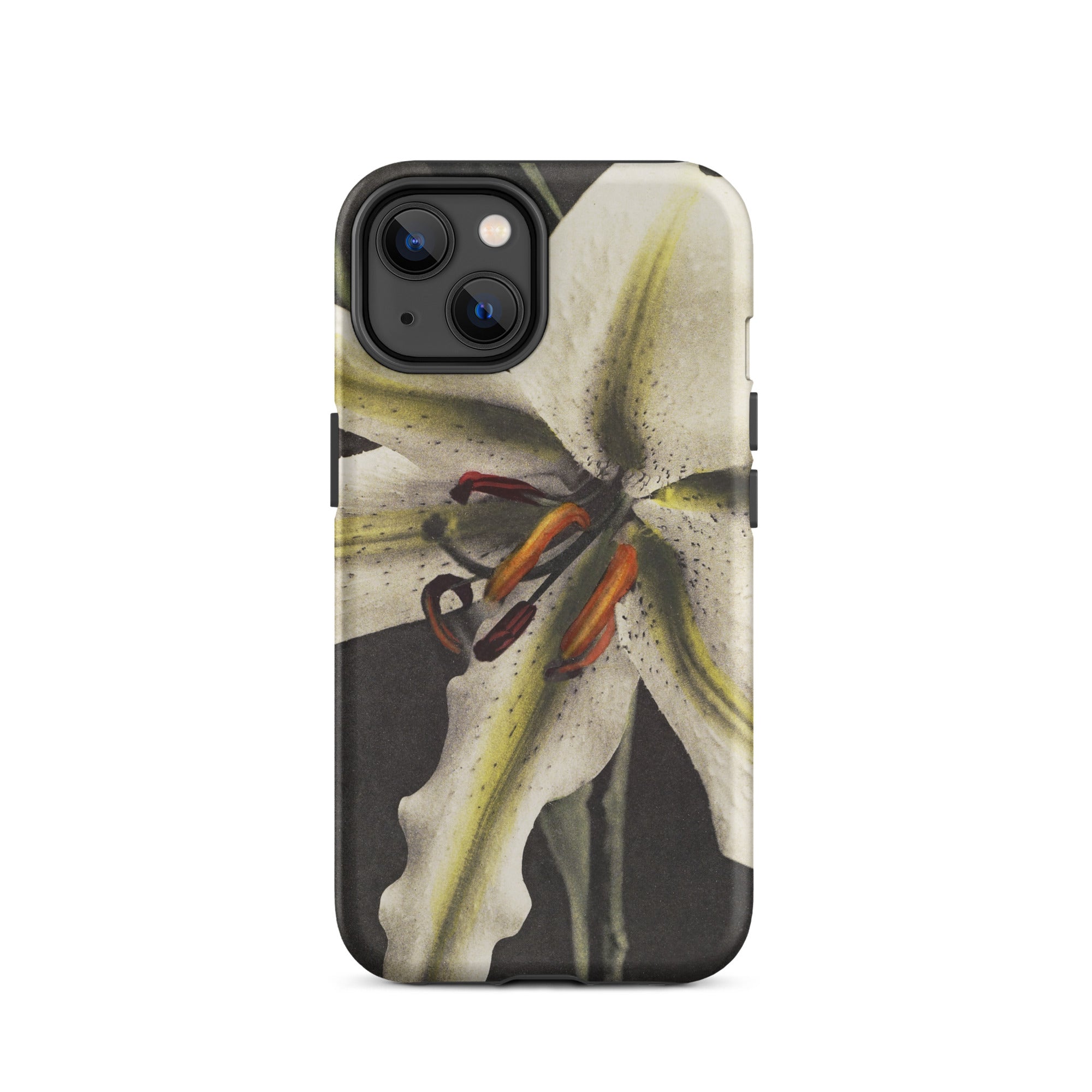 Lily Ogawa Kazumasa Floral Art Iphone Case, 14 / Matte, Lily Patterned Phone Case
