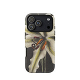 Lily - Ogawa Kazumasa Floral Art Phone Case Iphone 17 Pro / Matte White Lily Phone Case Black Accents Textured Surface Kazumasa Ogawa,