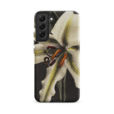 Lily - Ogawa Kazumasa Floral Art Samsung Case, Galaxy S22 Plus / Matte, Phone Case White Lily Design