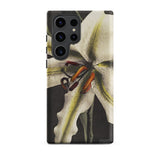 Lily - Ogawa Kazumasa Floral Art Samsung Case, Galaxy S23 Ultra / Matte, Smartphone Case White Lily Design