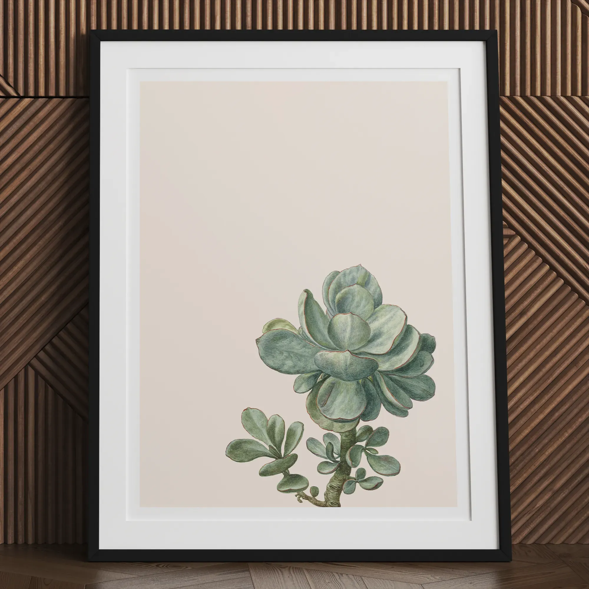 Little Green Man Succulent Art - Modern Botanical Prints - Posters Prints & Visual Artwork - Aesthetic Art