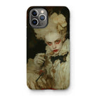The Little Imp - Gay Devil Iphone Case, 11 Pro / Matte, Phone Case Pale-faced Figure Dramatic Makeup Elaborate White